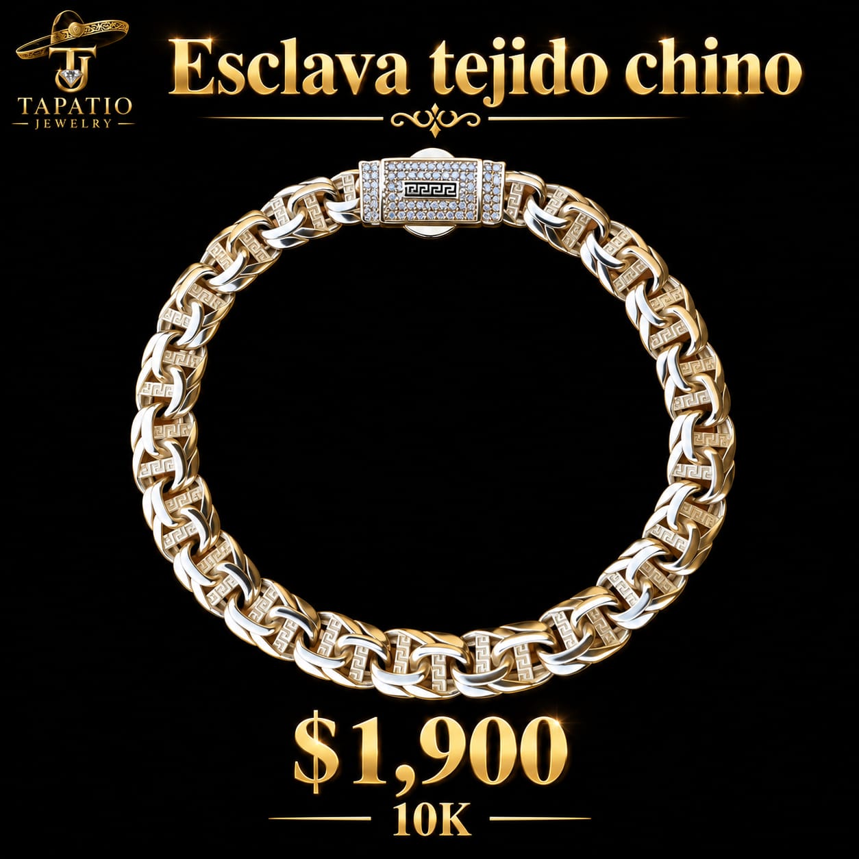 Esclava Tejido Chino Versace